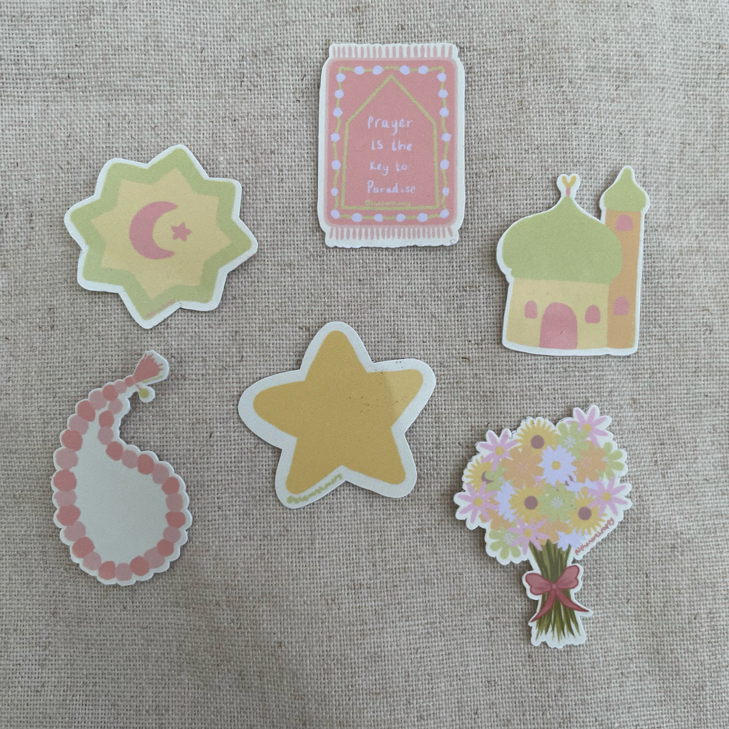 Ramadan Sticker Flake Pack