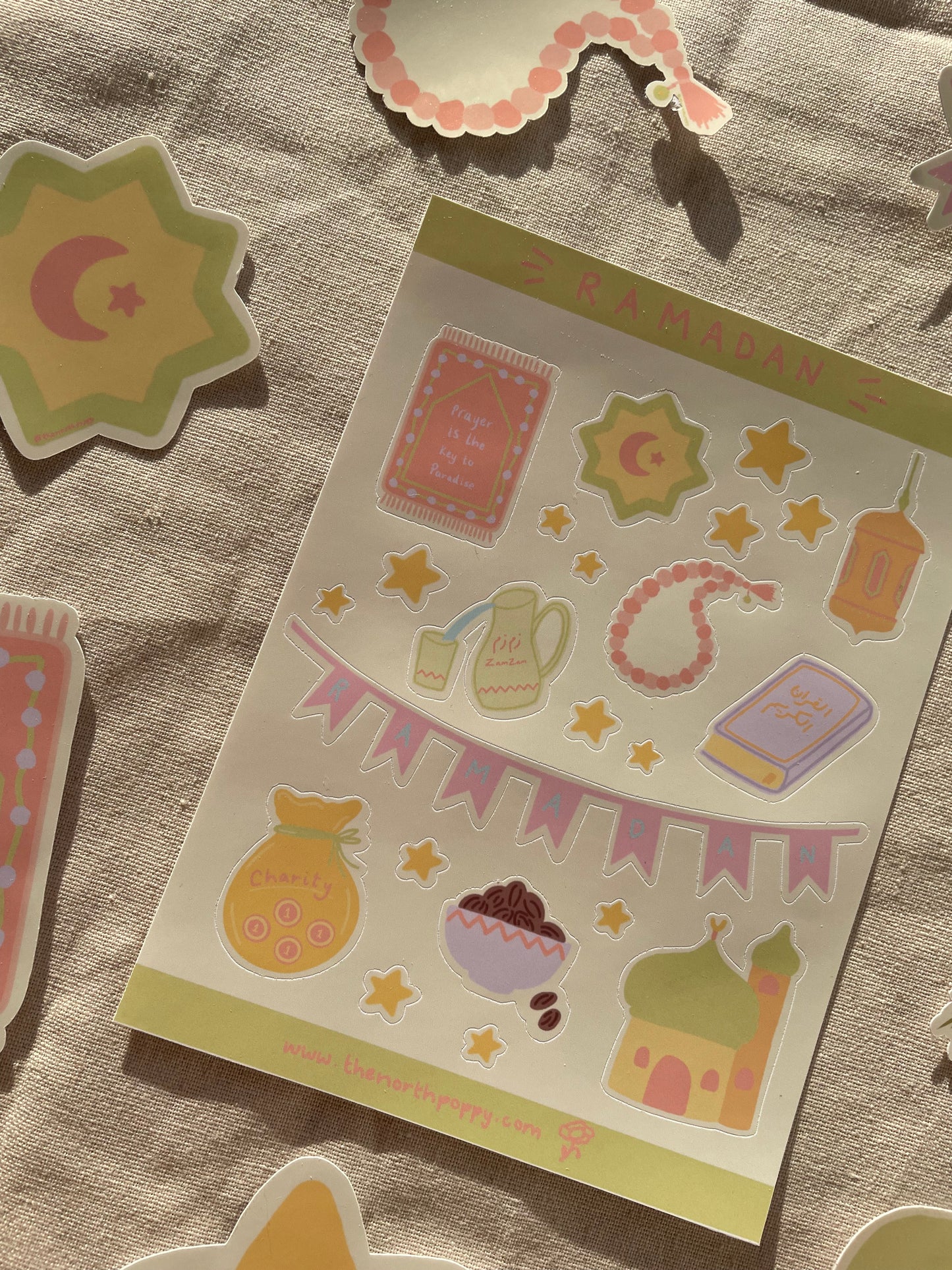 Ramadan Sticker Sheet