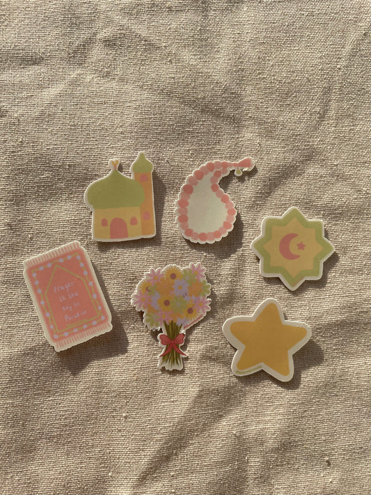 Ramadan Sticker Flake Pack